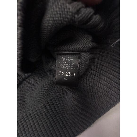 Haggar Gray Mock Neck Button Sweater XL Men’s Rib Knit Long Sleeve Pullover - Picture 14 of 16